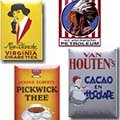 Nostalgische borden groot