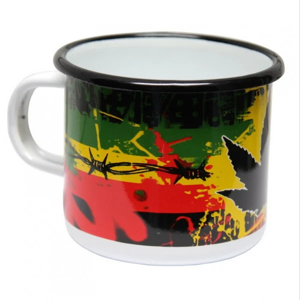 Emaille mok. Reggae