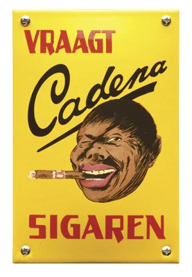 Cadena Sigaren. Nostalgisch emaille bordje. 9x14 cm. Type: NK-05-CS