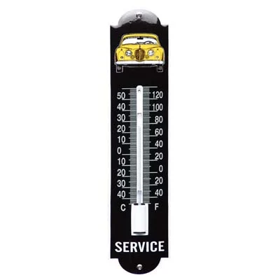 Emaille thermometer Jaquar MK2. 6,5x30 cm. Type TA-08