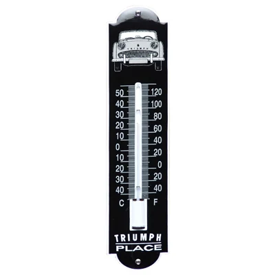 Emaille thermometer Triumph Place. 6,5x30 cm. Type TA-18