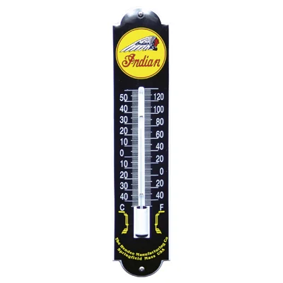Indian emaille thermometer. 6,5x30 cm. Type TM-22